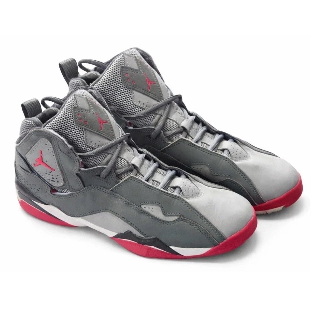 Jordan True Flight GG 'Cool Grey Pink' (2016 Release) Size 7Y - Great Condition